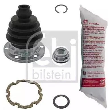 Billede af FEBI BILSTEIN 101119 Drivakselmanchet venstre foraksel, gearkasse monteret Gummi VOLKSWAGEN: Bora Sedan, Golf 4, 4 Variant