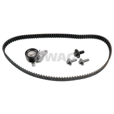 Billede af SWAG 50 02 0038 Tandremssæt 117 med skruer afrundet tandprofil FORD: Focus Mk1 Hatchback, Puma, Fusion Stationcar, VOLVO: V50