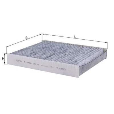 Billede af Filter, indvendig luft MAHLE ORIGINAL LAK 169