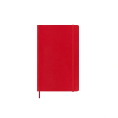 Billede af Moleskine Notesbog Large Blank Blødt Omslag Scarlet Red
