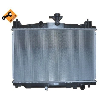 Billede af NRF EASY FIT 53751 Radiator Aluminium 558 350 16 med monteringsdele Loddet køleripper MAZDA: 2 Hatchback