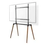 Billede af TV Gulv Stand 60 75 &quot; Maksimal vægt: 40 kg Scandinavian Design skrid rem Snap lock Aluminium / Stål Sort