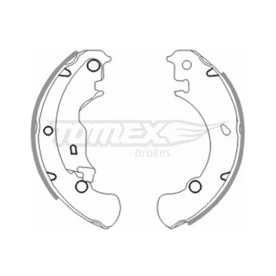 Billede af TOMEX brakes TX 20 42 Bremsebakker bagaksel 203 38