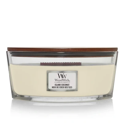 Billede af WoodWick Scented Candle Ellipse Island Coconut 9 cm / 19