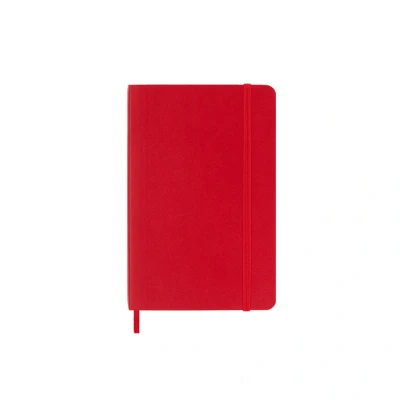 Billede af Moleskine Notesbog Pocket Foret Blødt Omslag Scarlet Red