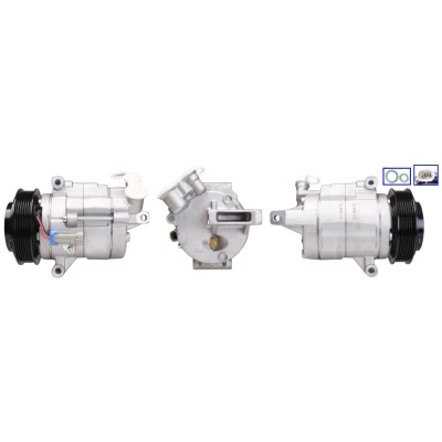 Billede af LUCAS ACP01112 Kompressor PAG 46 R134a med pakninger