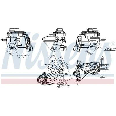 Billede af NISSENS 98348 EGR Ventil uden køler VOLKSWAGEN: Passat B6 Variant, Sedan, Eos, SKODA: Octavia 2 Combi, II Hatchback