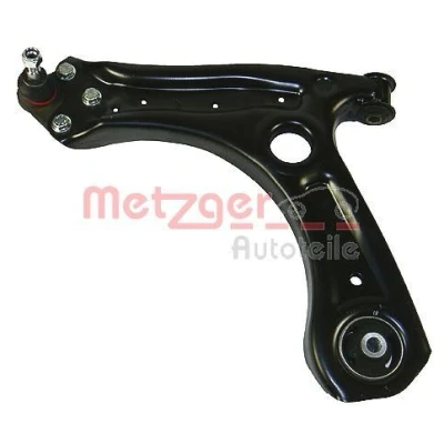 Billede af METZGER 58075501 Bærearm KIT + med bære /styreled, gummileje venstre foraksel krydsarm SKODA: Fabia 2, Roomster, SEAT: Ibiza 4, 3