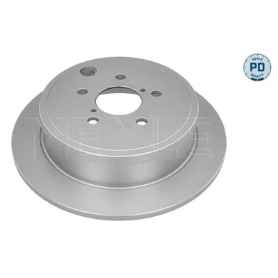 Billede af MEYLE 34 15 523 0006/PD Bremseskiver bagaksel 285,8 10 5 100 fuldstændigt Zink lamel belagt SUBARU: Impreza III Hatchback, Forester III, Legacy
