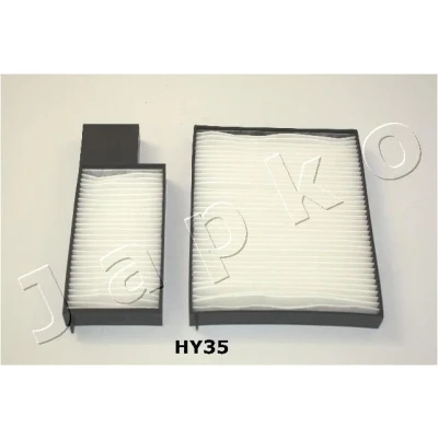 Billede af JAPKO 21HY35 Kabinefilter Filterindsats 190 145 20 KIA: cee‘d I Stationcar, Hatchback, Pro HYUNDAI: i30 Hatchback