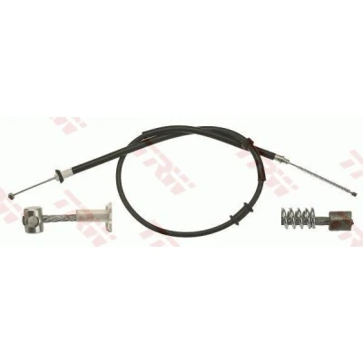 Billede af TRW GCH171 Håndbremsekabel 1405, 1152 Tromlebremse FIAT: Panda II Hatchback