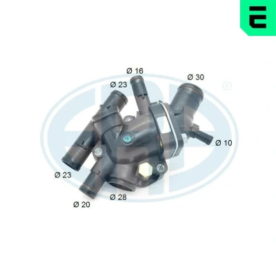 Billede af ERA 350031A Termostat 88 med pakning plastik hus RENAULT: CLIO 2, Scénic 1