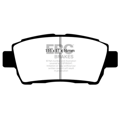 Billede af Bremseklodser EBC Brakes DP41295R