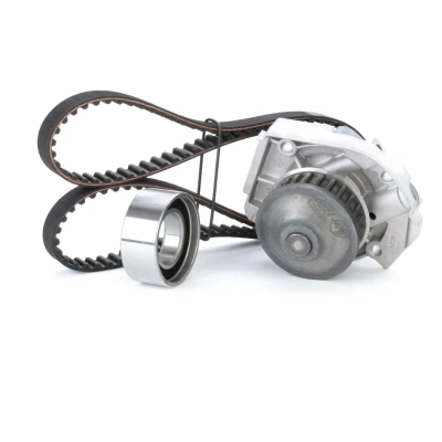 Billede af GATES KP15545XS vandpumpe + Tandremssæt med FleetRunner PowerBand FIAT: Panda II Hatchback, Punto I Cabriolet