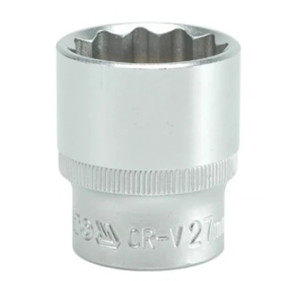 Billede af YATO YT 1289 Skraldenøgleindsats (Hexagon) 3121 27 Krom vanadium stål