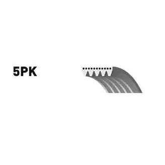 Billede af GATES Micro V 5PK940 Kileribberem 940 5 Polyester, EPDM (ethyl propylen dien gummi) OPEL: Astra H Caravan, Zafira B, Vectra C Caravan