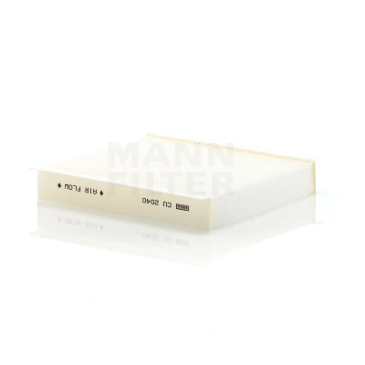Billede af MANN FILTER CU 2040 Kabinefilter Partikelfilter 200 177 30 SUZUKI: SWIFT 4, 5, FIAT: Tipo Hatchback, Stationcar