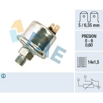 Billede af FAE 14580 Sensoren M14x1,5