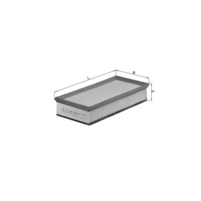 Billede af MAHLE ORIGINAL LX 1296 Luftfilter 66,0 156 325,0 Filterindsats CITROËN: C8, C5 I Hatchback, Jumpy MPV