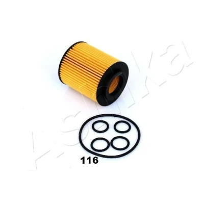 Billede af ASHIKA 10 ECO116 Oliefilter Filterindsats OPEL: Corsa D Hatchback, Astra J Sports Tourer, Zafira B, CHEVROLET: Cruze Sedan, Stationcar