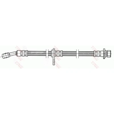 Billede af TRW PHD465 Bremseslange 485 M10x1 HONDA: CIVIC 7 Hatchback
