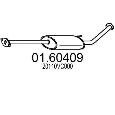 Billede af MTS 01.60409 Lydpotte 1600 NISSAN: Patrol GR 5 SUV