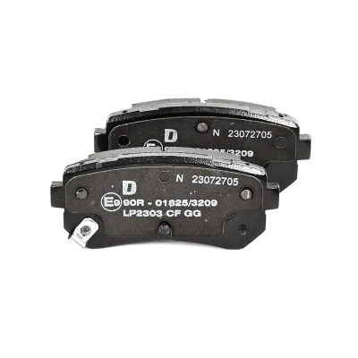 Billede af DELPHI LP2303 Bremseklodser med akustisk advarsel for slid anti knirke plade uden tilbehør HYUNDAI: i30 I Hatchback, i20 Kona SUV