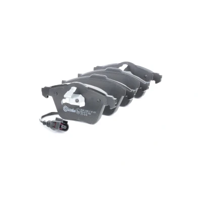 Billede af BREMBO P 85 079 Bremseklodser Inkl. slidadvarselskontakt med stempelklips uden tilbehør VOLKSWAGEN: Golf 6, 4, Passat B6 Variant