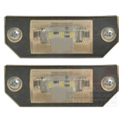 Billede af VAN WEZEL 1866920 Nummerpladelys LED venstre, højre FORD: Focus 2 Kombi, C Max,