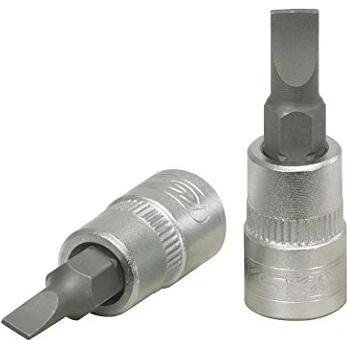 Billede af KS TOOLS 911.1420 Skraldenøgleindsats (Hexagon) DIN 3120, ISO 1174 Krom vanadium stål slot head riflet