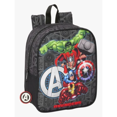 Billede af The Avengers Skoletaske Vendetta Sort 22 x 27 10 cm