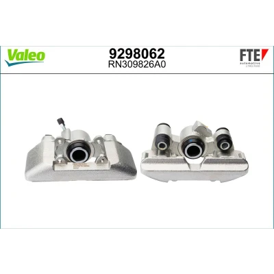 Billede af FTE 9298062 Bremsekaliber grå Støbejern Bagaksel venstre uden holder TOYOTA: Yaris I Hatchback