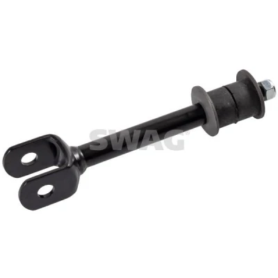 Billede af SWAG 81 94 2939 Stabstag Bagaksel venstre, højre 110 M8 x 1,25 med selvlåsende møtrik Stål sort TOYOTA: Land Cruiser 100