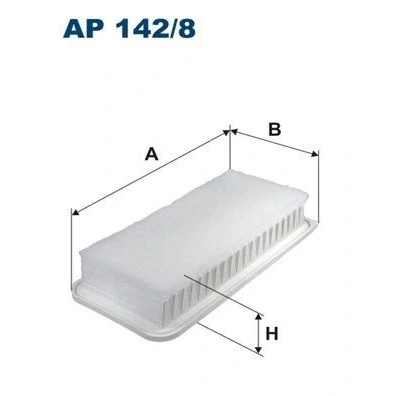 Billede af FILTRON AP 142/8 Luftfilter 72 148,5 311,5 Filterindsats TOYOTA: Yaris II Hatchback
