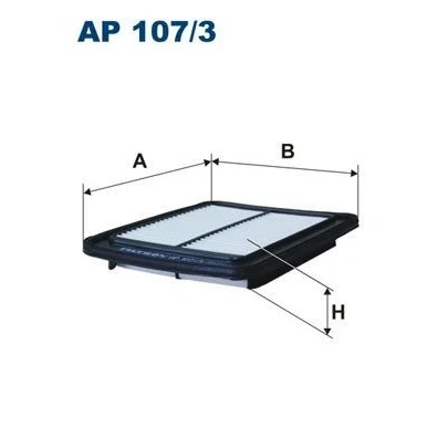 Billede af FILTRON AP 107/3 Luftfilter 30 178,5 234 Filterindsats HYUNDAI: i10 I