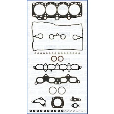 Billede af AJUSA 52154900 Pakningssæt, topstykke med cylinderhovedpakning, ventilarmstætning FIBERMAX TOYOTA: Celica VI Coupe, Carina E Sedan