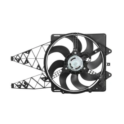 Billede af THERMOTEC D8F016TT Køleventilator 405 12 450 med kølerventilatorramme (karm) FIAT: Grande Punto Hatchback