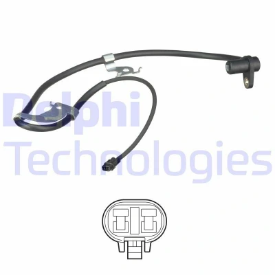 Billede af DELPHI SS20632 ABS sensor passiv 855 SUZUKI: Liana Hatchback, Sedan