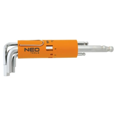 Billede af NEO TOOLS 09 523 Vinkelskruetrækkersæt 2,2.5,3,4,5, 6,8,10 mm Krom vanadium stål 8