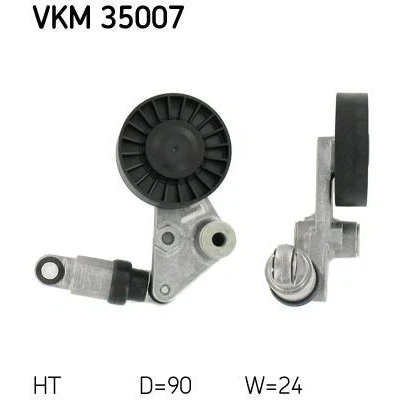 Billede af SKF VKM 35007 Strammehjul OPEL: Astra G CC, Caravan, Vectra C SAAB: 9 3 Hatchback, Sedan, 5 Stationcar