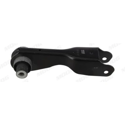 Billede af MOOG JA TC 18351 Bærearm med gummileje Bagaksel venstre, nede, foran semi trailing arm Stålplade
