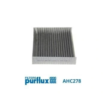 Billede af PURFLUX AHC278 Kabinefilter Aktivkulfilter 202 177 40 MITSUBISHI: Colt 6, VI CZC Cabriolet, SMART: Roadster Forfour I
