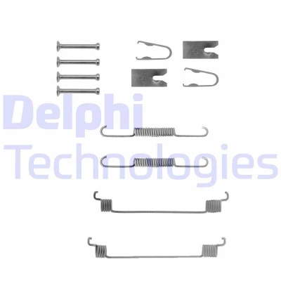 Billede af DELPHI LY1287 Tilbehørssæt, bremsebakker FIAT: Punto II Hatchback