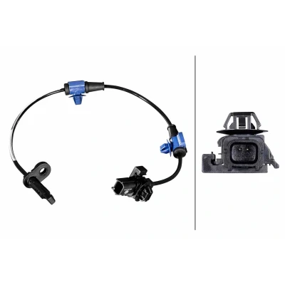 Billede af HELLA 6PU 358 217 551 ABS Sensor med klemme Hall princip 2 498 HONDA: CR V 4