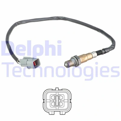 Billede af DELPHI ES21343 12B1 Lambdasonde pladesonde, opvarmet KIA: Venga