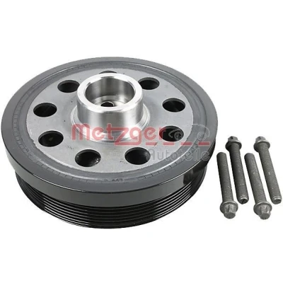 Billede af METZGER 6400031 Remskive Krumtapaksel 6PK 166,50 6 med skruer BMW: 5 Touring, 3 GT