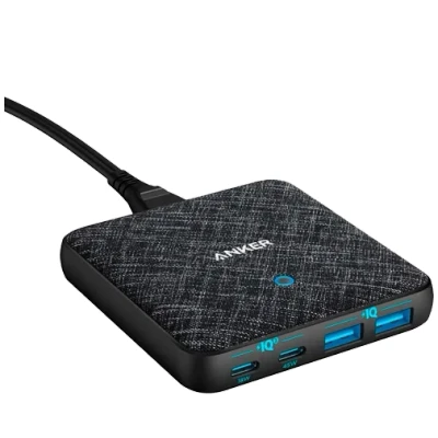 Billede af Anker 543 2 USB C Hurtiglader 45W Sort