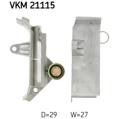 Billede af SKF VKM 21115 Medløberhjul, tandrem VOLKSWAGEN: Golf 4 Variant, Sharan I,