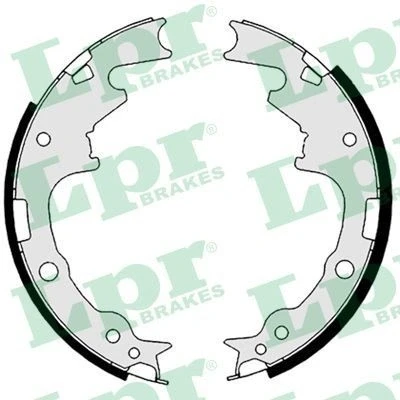 Billede af LPR 08790 Bremsebakker 228,6 64 JEEP: WRANGLER 2