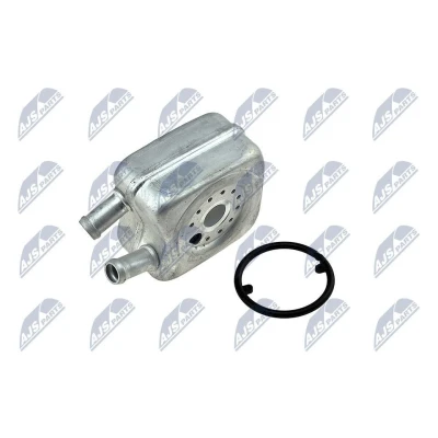 Billede af NTY CCL AU 000 Olieradiator VOLKSWAGEN: GOLF 4, 2, Passat B5 Sedan, AUDI: A4 Avant, A3 Hatchback, VOLVO: V70 2